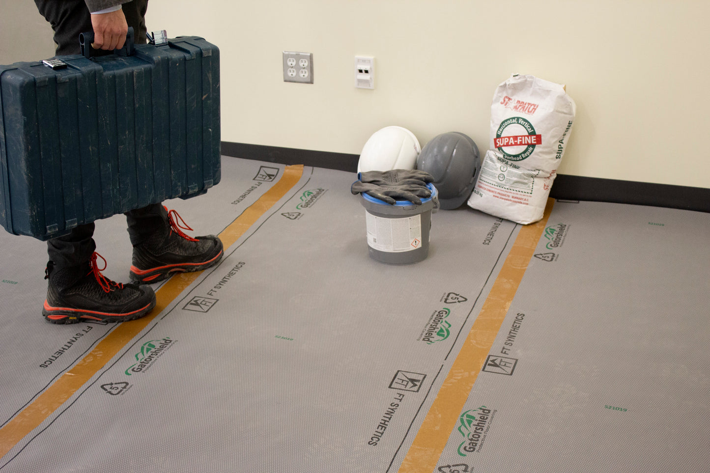 38in x 100ft Gatorshield Floor Covering