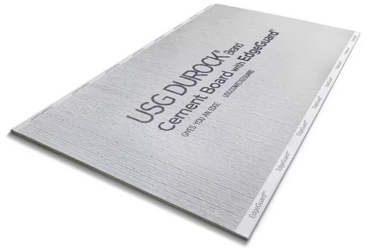 USG Durock Cement Board with EdgeGuard 1/4 in x 3 ft x 5 ft