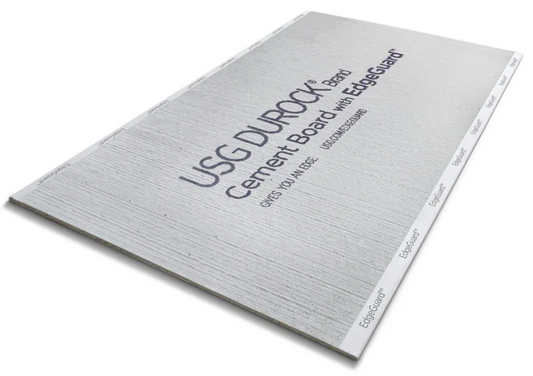 USG Durock Cement Board with EdgeGuard 1/2 in x 3 ft x 5 ft